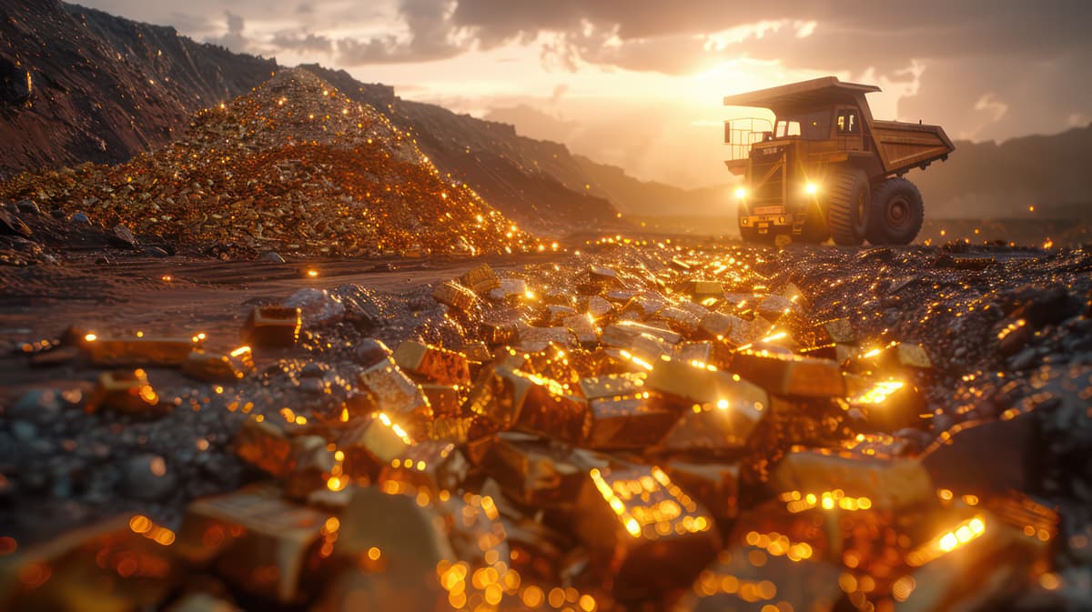 Physical Gold Mining Operations